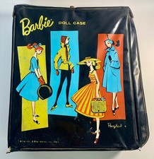 Vintage 1961 Mattel Barbie Doll Case Only Ponytail WEAR AND TEAR READ