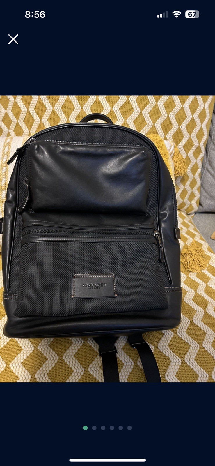 Coach Backpack - image 1