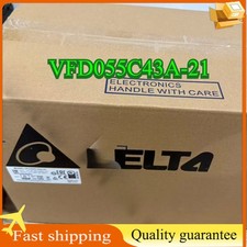 1pc New Delta VFD055C43A-21 Inverter 5.5KW Fast Ship US Free TAX NEW