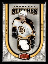 2006-07 Flair Showcase - Showcase Stitches Brad Stuart #SS-BS (MEM)