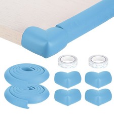 2Pcs 6.5ft x 1.4" Edge Corner Protector with 4 Corners Protectors, Blue
