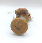 Vintage Kurt Adler The Sewing Angle Christmas Ornament Glitter Wings Buttons 4" — photo 7