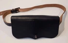 Black Leather Cartridge Box & Belt Ammo Pouch Reenactments