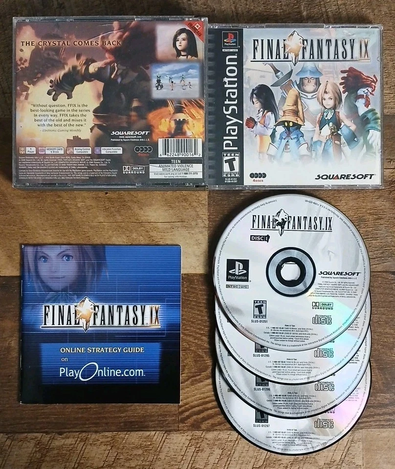 Sony PlayStation 1 PS1 [CD N°4 ] Jeu Final Fanatsy VIII 8 PAL FR