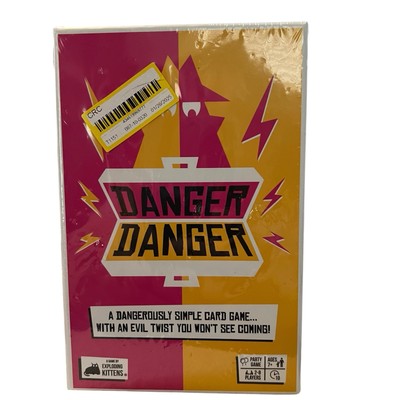 Danger Danger Card Game by Exploding Kittens 2-8 Players NEW 2023 for Ages 7+