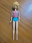 Vintage Barbie American Girl Doll Ash Blonde 1960's Bendable Legs Bubblecut