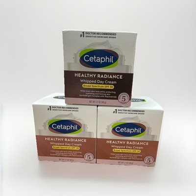 2 PACK! Cetaphil Healthy Radiance Whipped Day Cream SPF 30