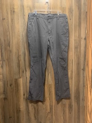 Carhartt 40X34 Relaxed Fit Rugged Flex Mens Carpenter Work Pants Gray BN-2291