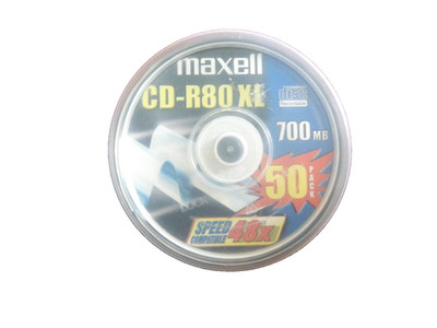 CD-Rohlinge Maxell 43 Stück 700 MB 48x,