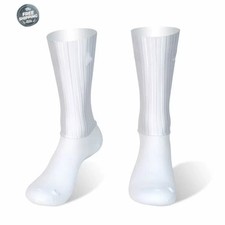 Aero Cycling Socks Anti Slip Silicone Summer Breathable Bike Running 2024