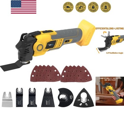 Powerful 6-Speed Oscillating Multi-Tool with 16 Blades for Efficient Cuts