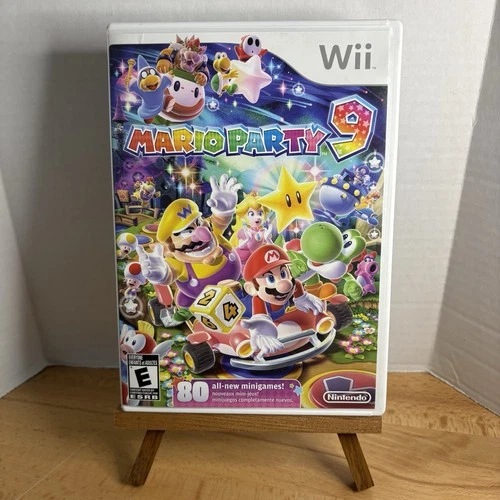 EUC Mario Party 9 Nintendo Wii CIB Tested Beautiful Copy 80 All-New Minigames