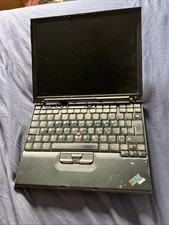 IBM Thinkpad X40 Laptop Windows XP Professional Vintage Laptop