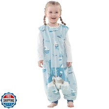 BETTERFUN Toddler Sleeping Sack with Feet 3-5T Baby Sleeveless Sleeping Bag f