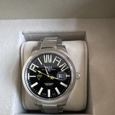 BALL Official Standard 43mm Black Dial Auto Chronometer Date 100m w/ Box