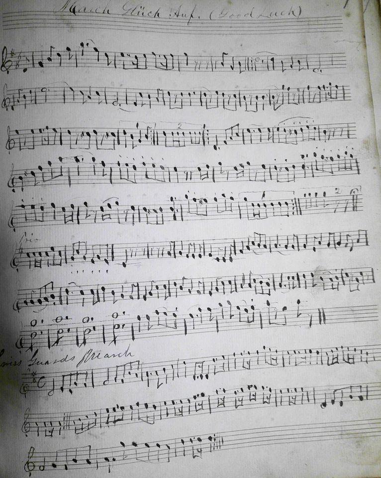 19th century Handwritten Music manuscripts - 66 pages - Quadrilles, etc - Image 3 of 4