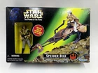 Star Wars Speeder Bike Princess Leia Endor Gear Kenner Power of the Force 1997