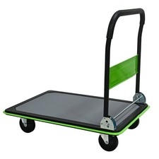 660LBS Heavy Duty Folding Platform Cart, 360  Swivel Wheels Utility Hand Truck