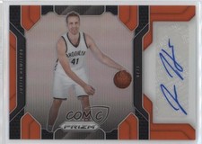 2016-17 Panini Prizm Auto Orange Prizm 11/25 Justin Hamilton #33 Auto 4f5