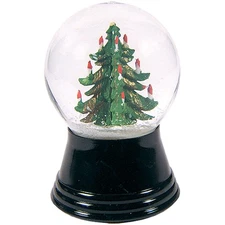 Alexander Taron Importer PR1231 Perzy Snowglobe, Small Christmas Tree-2.5" H ...