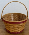 LONGABERGER 2002 Woven Memories BASKET w/plastic protector  NICE! — photo 5