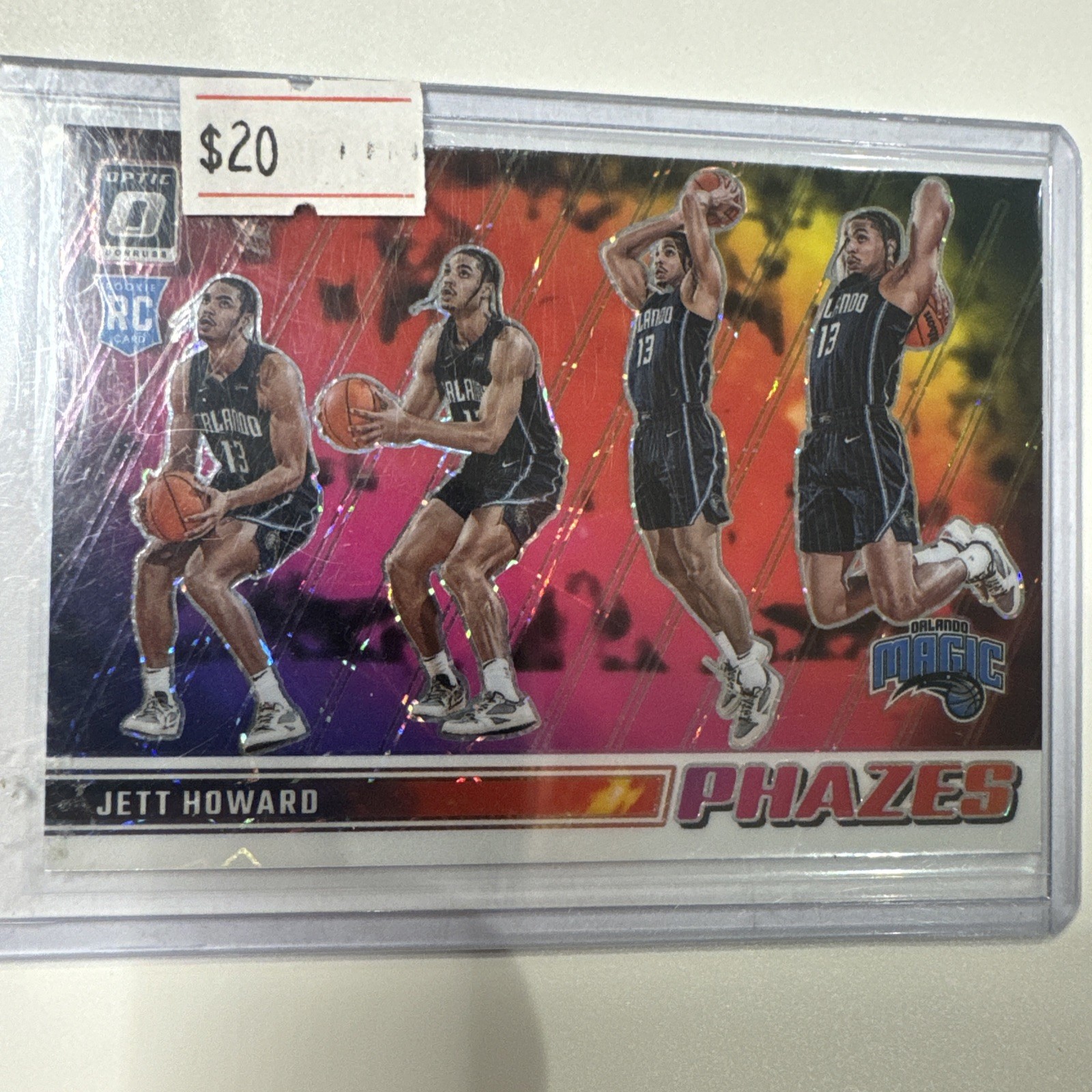 2023-24 Panini Donruss Optic Phazes Jett Howard #6 Rookie RC