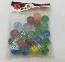 Bolsa de canicas de vidrio King de mármol de colección 20 unidades ¿Incluye ojos de gato tirador? HECHO EN EE. UU.
