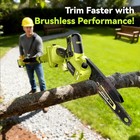 Electric Pole Saws for Tree Trimming 8 & 6 Mini Chainsaw Cordless2x4.0Ah Batt...