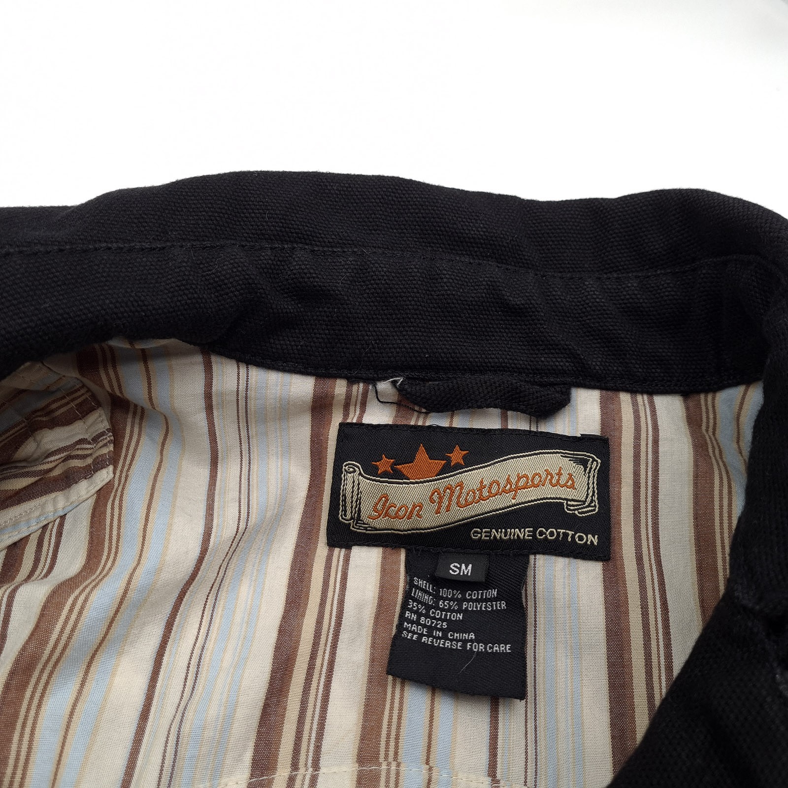 Vintage Icon Motorsports Jacket Women Military Biker Style Ja3 Size S