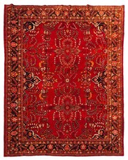 Amazing Hand Knotted Vintage Tribal Hamidoun Wool Area Rug 13 x 10 Ft