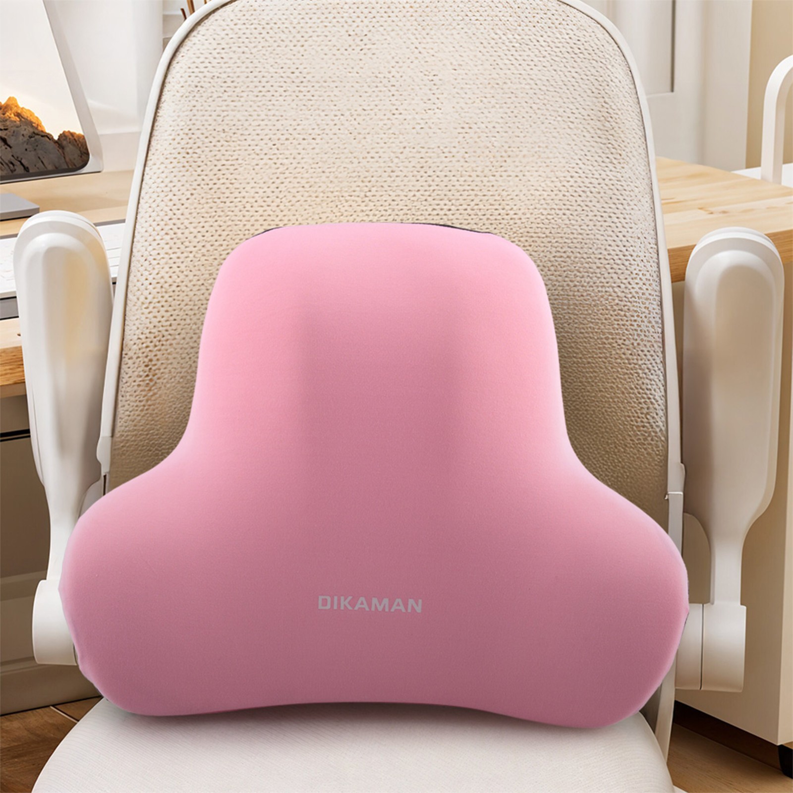 Cuscino Sedile Memory Foam Supporto Schiena Lombare Cuscino Sollievo Dolore per Sedia Auto - Miniatura 3