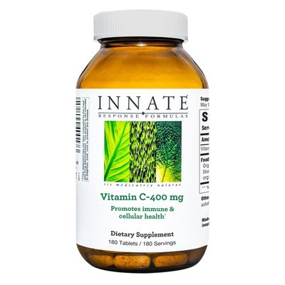 INNATE Response Formulas, Vitamin C400 mg, Antioxidant Vitamin C Supplement, ...