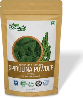 Bio Zing Spirulina Pulver | Natürliches Protein Supplement | Pure - 227