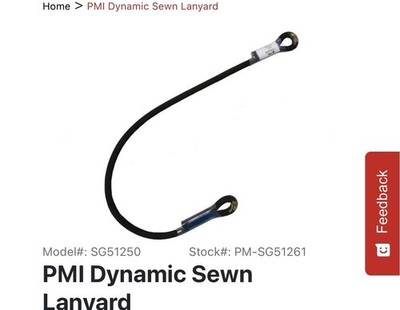 PMI  DYNAMIC SEWN LANYARD 24 