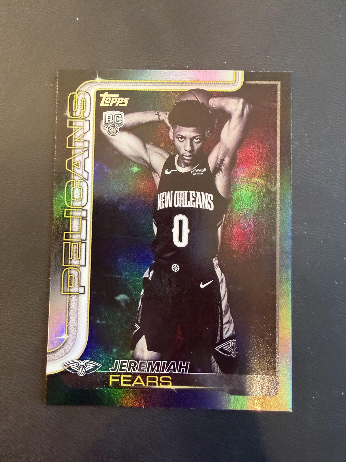 2025-26 Topps #207 Jeremiah Fears Blackout