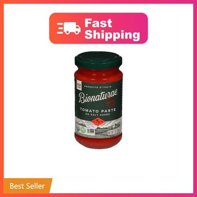 Bionaturae Organic Tomato Paste - No Salt Tomato Paste, Tomato Paste in a Jar...