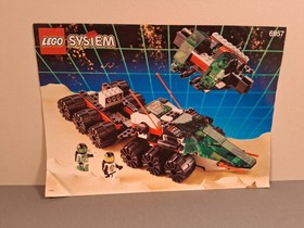 Lego Space Police II 6957 Solar Snooper (1992) - 100% Comp w/Instruction/Box/Cat