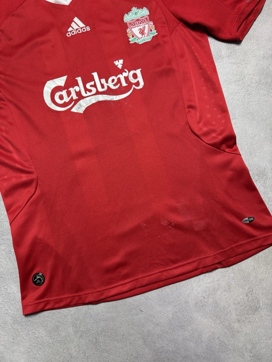 LIVERPOOL 2008 2010 HOME SHIRT SOCCER JERSEY ADIDAS 313214
