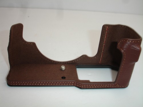 SmallRig Camera half Case for Nikon Z f Camera Grip Brown