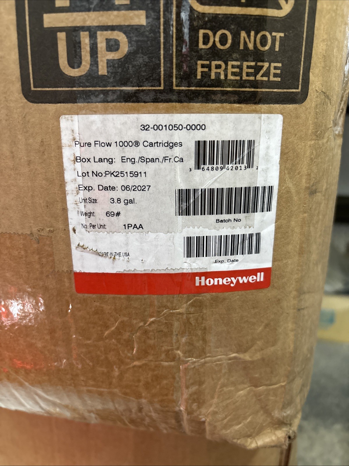 Honeywell 32-001050-0000-H5 - Fendall Pure Flow 1000