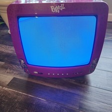 Rare Bratz Purple TV Retro CRT 2007 Model SMB-658 **READ**