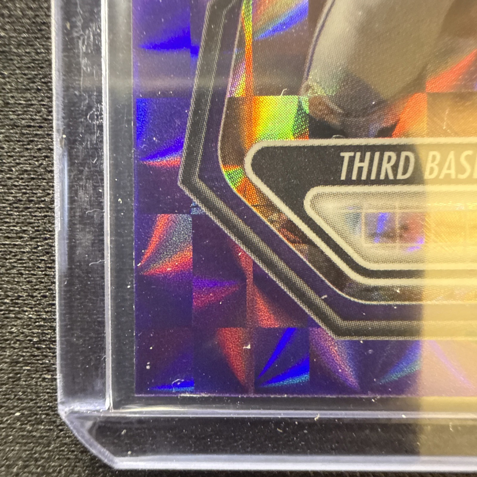 2026 Bowman Chrome Roldy Brito #BCP-21 Purple Geometric /250 Rockies view 5