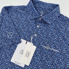 Rhoback Polo Shirt Mens Medium THE PLAYERS Championship Exclusive Print