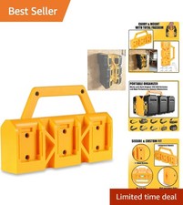 Multi-Functional De.Walt Battery Organizer with Handle - Wall Mount Portable