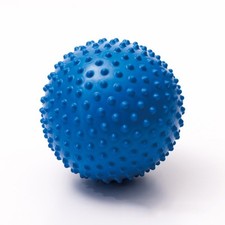 Weplay KT3305 Massageball Igelball Noppenball, blau 15cm, blau (1 Stück)