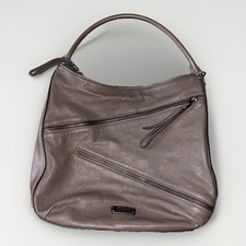 MARC BY MARC JACOBS Dark Gray LEATHER SERPENTINE LARGE HOBO PURSE  No strap 