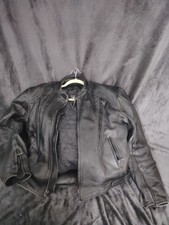 Shardans Mens Motorcycle Leather Jacket Size ...