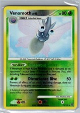 POKÉMON TCG VENOMOTH REVERSE HOLO 73/132 UNCOMMON SECRET WONDERS NEAR MINT