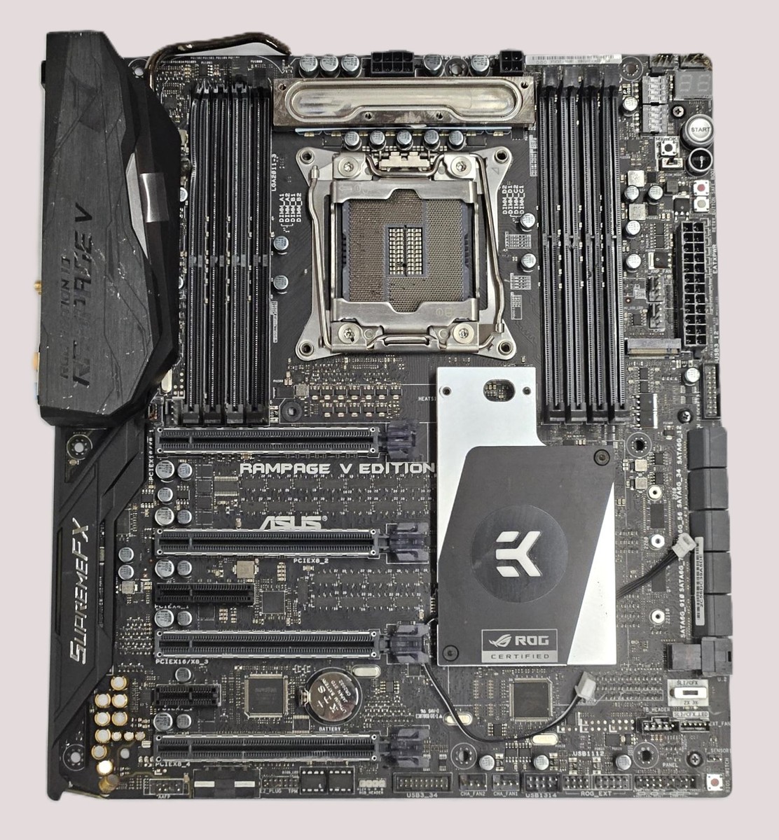 ASUS ROG RAMPAGE V Edition 10 SupremeFX DDR4 Motherboard -FOR