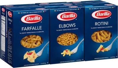 Farfalle Elbows, Rotini Variety Pack, 16 Ounce (Pack of 7)